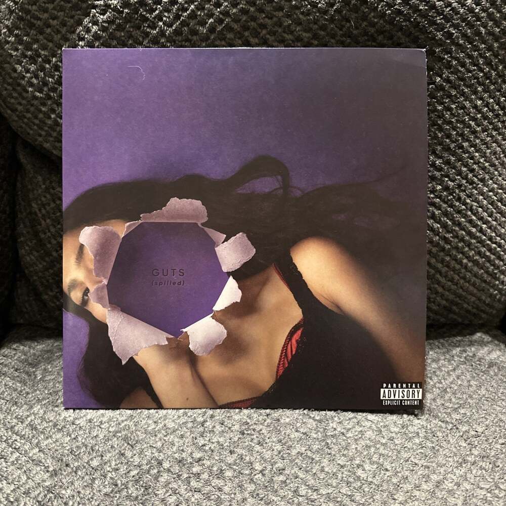 GUTS (Spilled) Marbled Vinyl Explicit Version Olivia Rodrigo